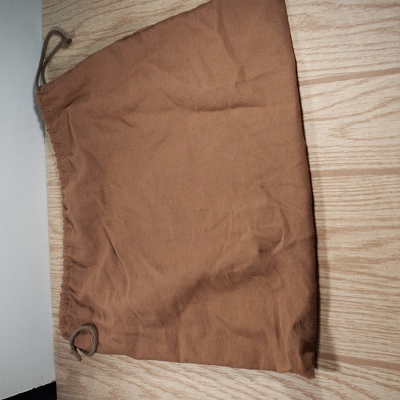 Hirofu Brown Drawstring Storage Dust Bag Sized 16 x 18-in Women's Accessories #2 - Picture 4 of 7